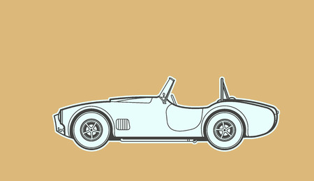 car retroのイラスト素材