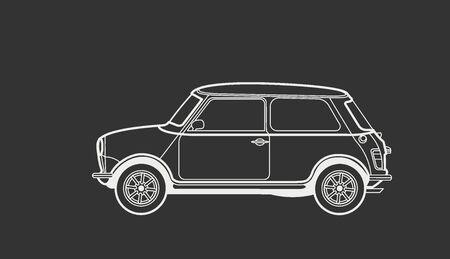 car retroのイラスト素材