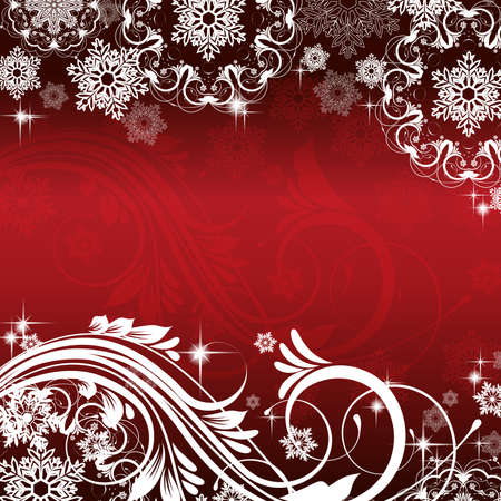 Christmas and New Year background with place for your textのイラスト素材
