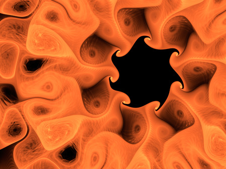 Abstract fractal background computer-generated illustration.の写真素材