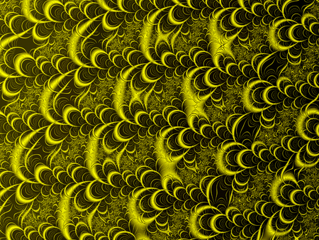 Abstract fractal background, computer-generated illustration.の写真素材