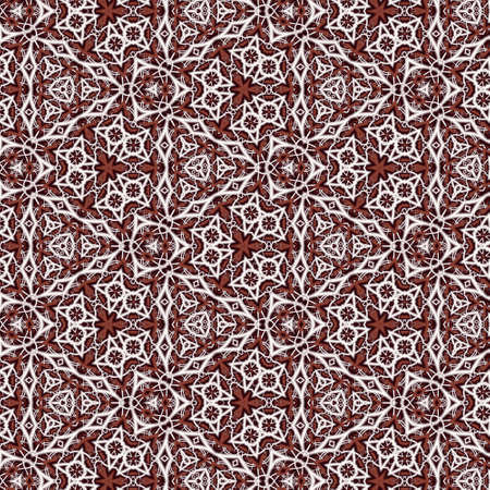 Abstract fractal geometric pattern, computer-generated illustration.