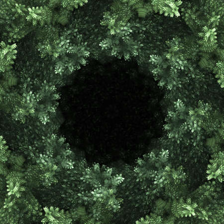 Abstract fractal background, computer-generated illustration.の写真素材
