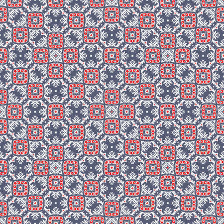 Vector seamless geometric pattern, background for design.のイラスト素材