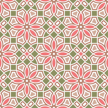 Vector seamless geometric pattern, background for design.のイラスト素材