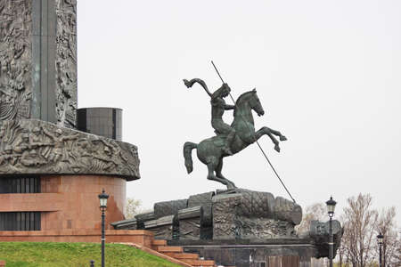 a monument is in city Moscow, Russia