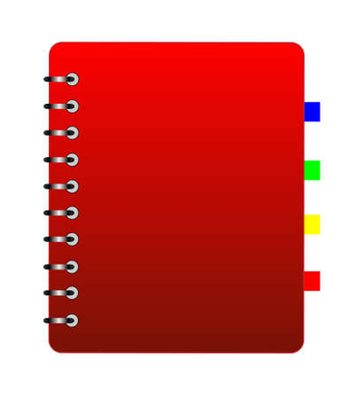 notebook weeklyのイラスト素材