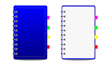 notebook weeklyのイラスト素材