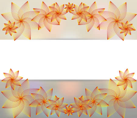 abstract floral background for a design,vector illustrationのイラスト素材