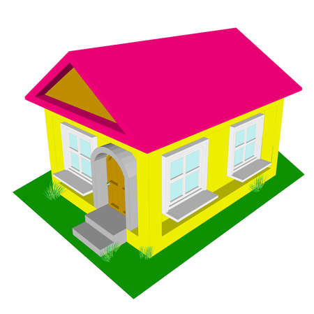 Cosy house. Welcomeのイラスト素材