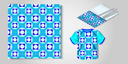 Texture for fabric and design of objects and sample application