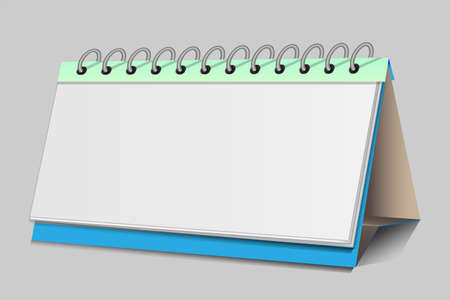 Infographics the calendar for presentation in the PointPoint conceptのイラスト素材