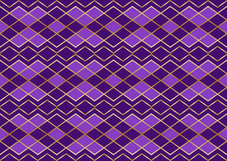 Elegant luxury pattern in traditional Mardi Gras holiday colors. Perfect to decorating clothes for carnival and up any room home, that needs a little color touch.のイラスト素材