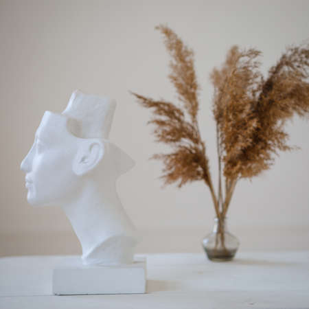 Interior details in the style of a wabi sabi.の写真素材