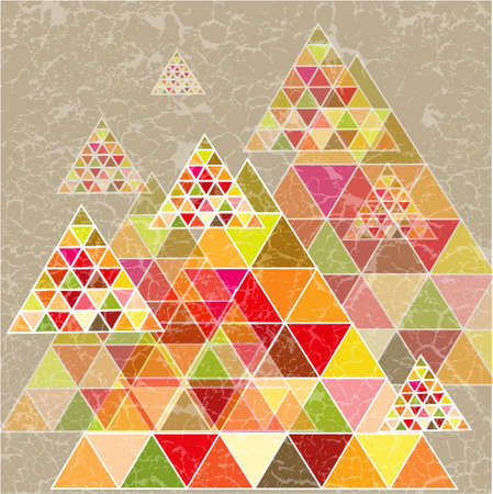 Abstract geometric backgroundのイラスト素材