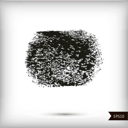 Abstract watercolor black and white background. Vector illustrationのイラスト素材