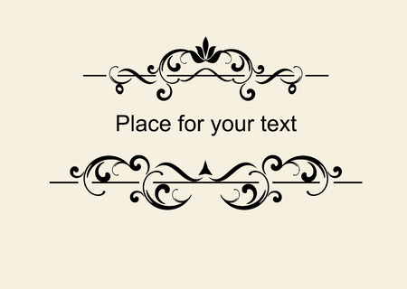 vintage frame のイラスト素材