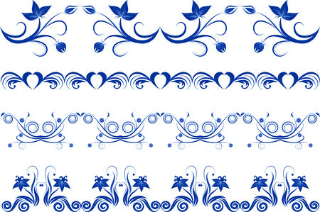 ornament decoration floralのイラスト素材