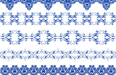 ornament decoration floralのイラスト素材