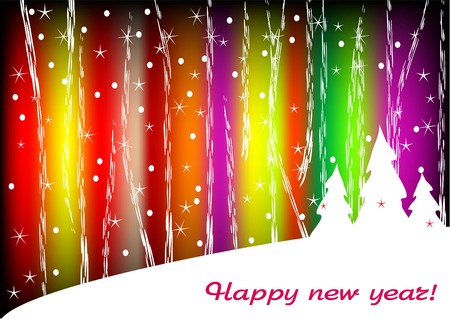 Greeting xmas  card vectorizedのイラスト素材