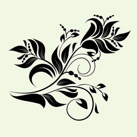 decorative branchのイラスト素材