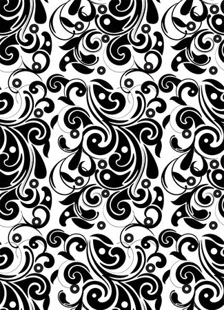 Seamless Floral Pattern  Illustration vector のイラスト素材