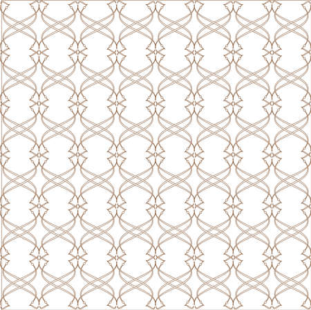 Abstract vintage geometric  pattern seamless background. Vector.のイラスト素材