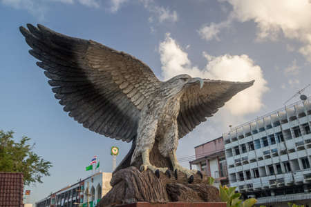 Krabi, Thailand - July 15, 2014: The Mud Crab Sculptureのeditorial素材