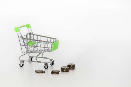 Cost of shopping or spending savings concept.の写真素材