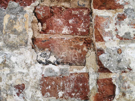 Very old brick wall texture, Grunge Background.