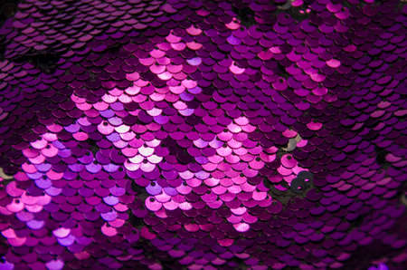 Pink circle sequins pattern texture background and textureの写真素材