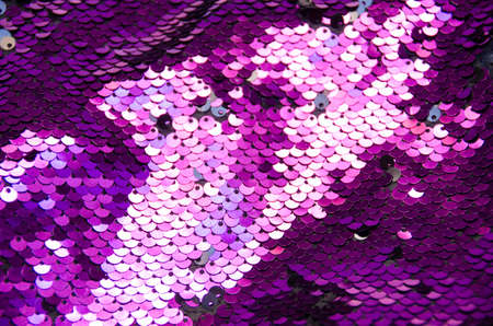 Pink circle sequins pattern texture background and textureの写真素材