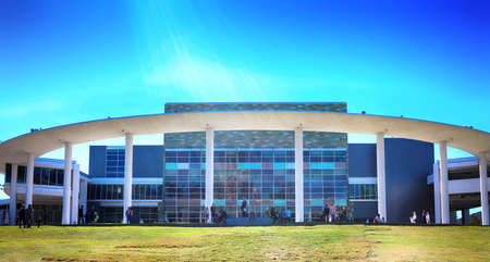 October 27, 2019, Austin, Texas.  The Joe Long and Teresa Lozano Long center for the performing arts. Home of the Austin Symphony, Ballet and Opera of  Austin.のeditorial素材