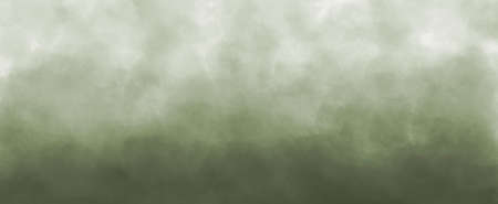 Chive herbal green vintage watercolor background. border texture, abstract paper illustrationの写真素材