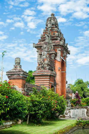 Traditional Balinese Induzm Temple Bali, Indonesia, Travel conceptの写真素材