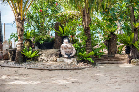 The scenery on the beach, Boracay, Philippines, vacation conceptの写真素材
