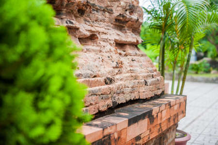 Old Brick cham towers in Nha Trang, landmark Vietnam. Asia Travel concept. Journey through Vietnam Concept.の写真素材