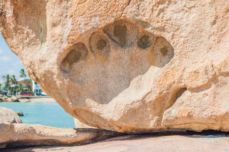 Hon Chong cape, Garden stone, Track from paw of the dragon, popular tourist destinations at Nha Trang. Vietnam. Attractions concept Vietnamの写真素材