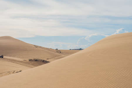 Yellow sand in the desert, Mui Ne, Vietnam