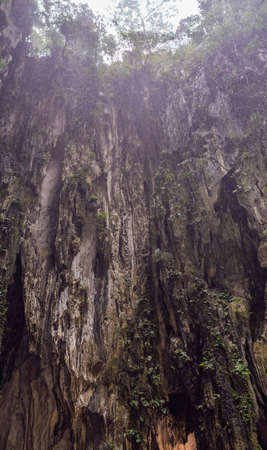 View in the Batu Caves, near Kuala Lumpur, Malaysia.の写真素材