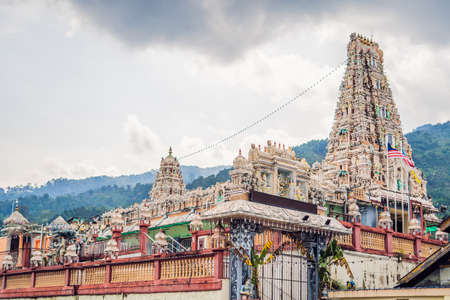 hindu temple Sri Mariamman Peng Island, Malaysia.の写真素材