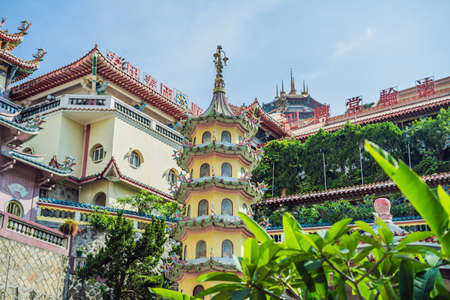 Buddhist temple Kek Lok Si in Penang, Malaysia, Georgetown.