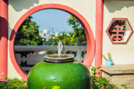 Buddhist temple Kek Lok Si in Penang, Malaysia, Georgetown.