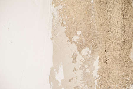 The texture of the wall - cement plaster putty.の写真素材