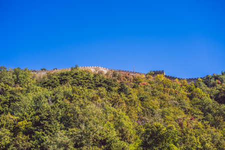 The Great Wall of China. Great Wall of China is a series of fortifications made of stone, brick.