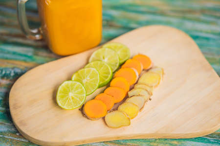 Drink Jamu. Indonesian traditional drink in bali