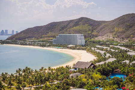 Vietnam, Nha Trang, 24.05.2020: vinpearl resort nha trangl in Winperl Parkのeditorial素材