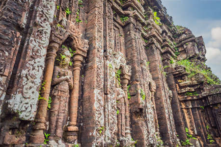 Temple ruin of the My Son complex, Vietnam.
