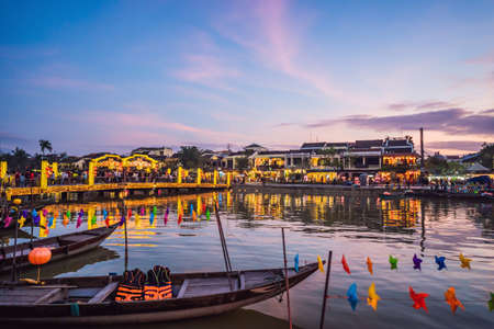 Hoi An ancient town, Vietnam.の写真素材