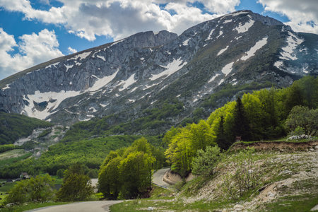 Durmitor. Picturesque mountain landscape of the Durmitor National Park, Montenegro, Europe, Balkans,...
